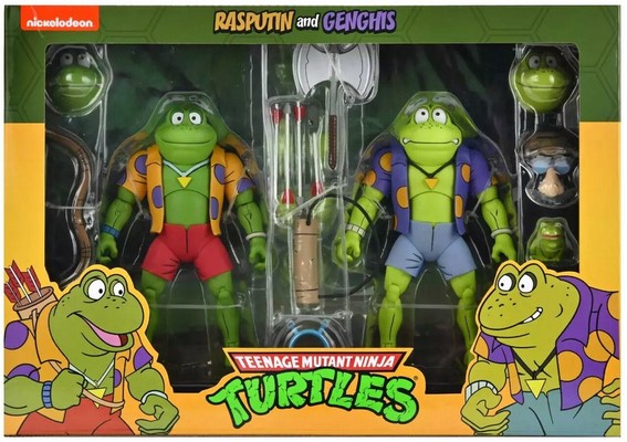 Figurky Genghis and Rasputin - Teenage Mutant Ninja Turtles Action Figure 2-Pack