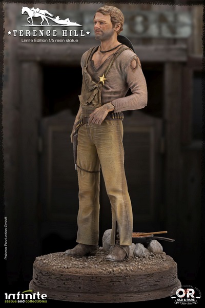 Soška TERENCE HILL - OLD&RARE RESIN STATUE