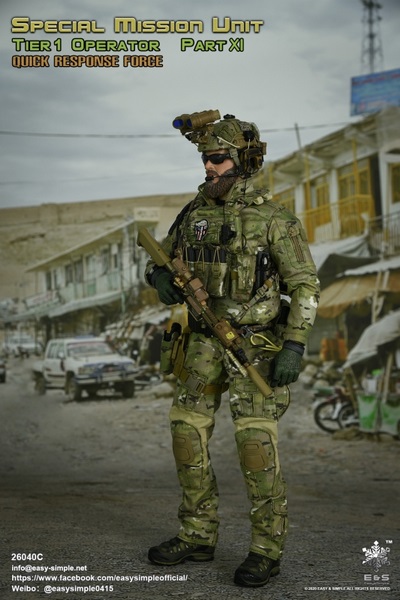 Figurka SMU Tier 1 Operator Part XI - Quick Response Force 1/6 Action Figure