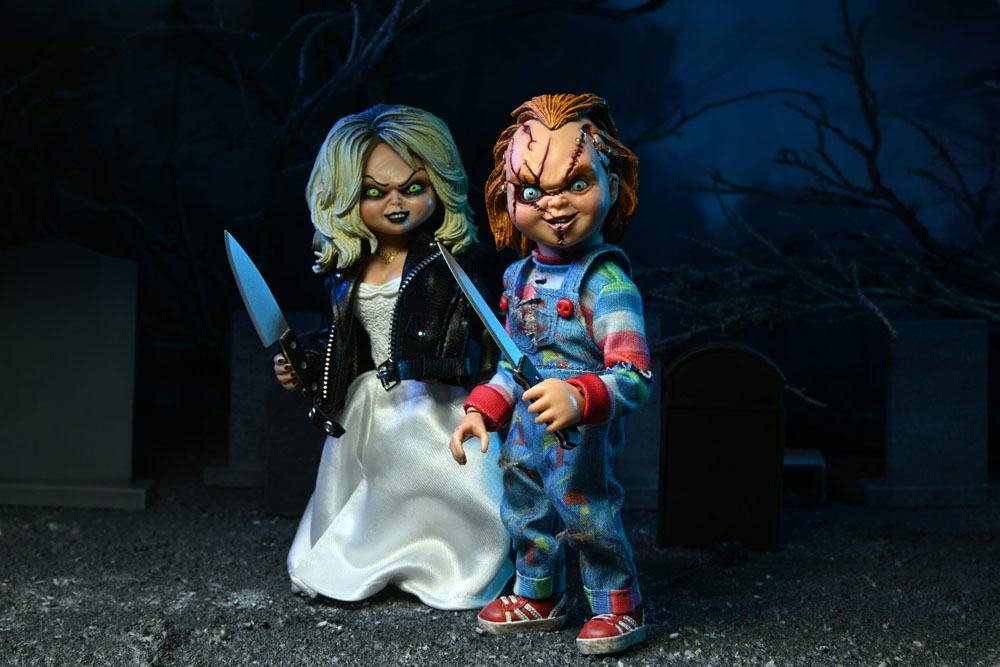 Figurky Chucky & Tiffany - Bride of Chucky Clothed Action Figure 2-Pack 