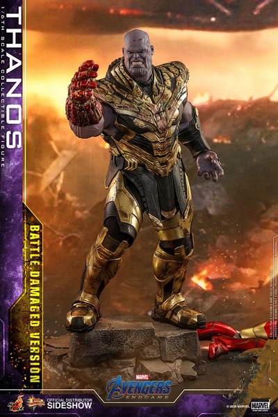 Figurka Thanos Battle Damaged Version - Avengers: Endgame Movie Masterpiece Action Figure 1/6