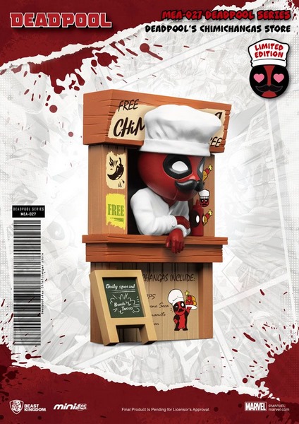 Figurka Deadpool's Chimichangas Store - Marvel Mini Egg Attack Figure