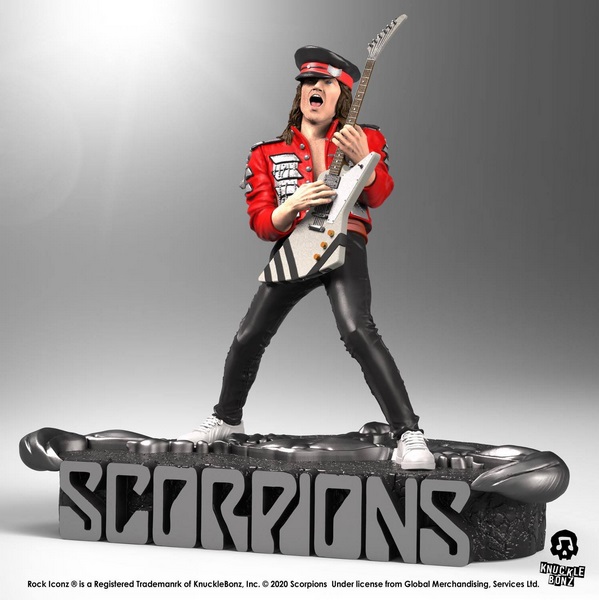 Soška Matthias Jabs Limited Edition - Scorpions Rock Iconz Statue