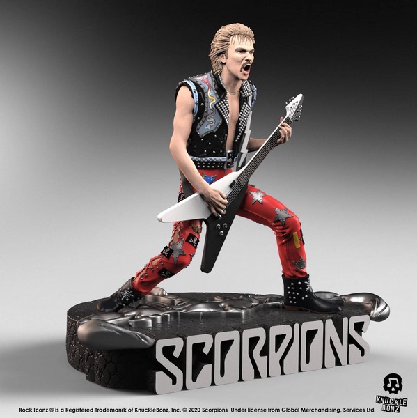 Soška Rudolf Schenker Limited Edition - Scorpions Rock Iconz Statue