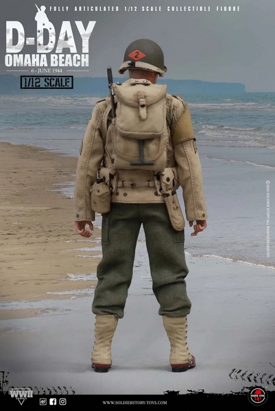 Figurka Sergeant - WWII U.S. 2nd Ranger Battalion 1/12 Scale Figure