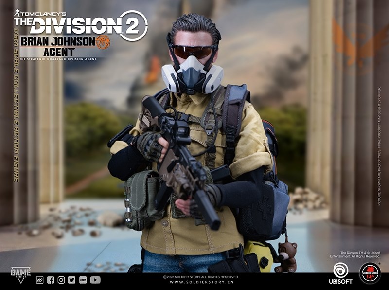 Figurka Brian Johnson Agent - Tom Clancy's The Division 2 Action Figure 1/6