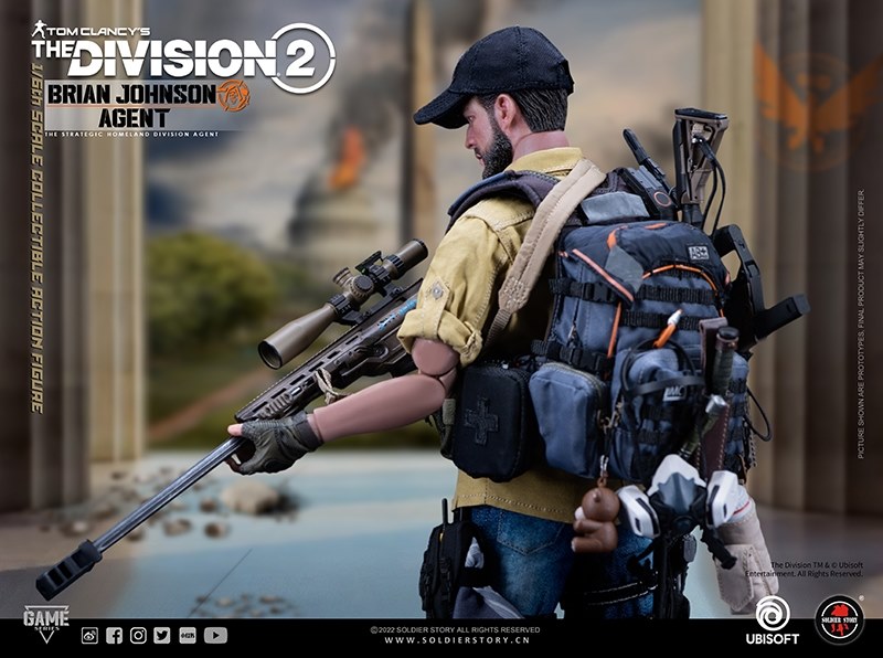 Figurka Brian Johnson Agent (Deluxe Version) - Tom Clancy's The Division 2 Action Figure 1/6