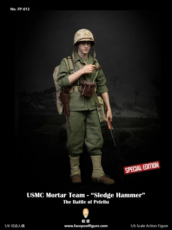 Figurka Eugene Sledge - The Pacific (USMC Mortar Team Sledge Hammer) 1/6 Action Figure