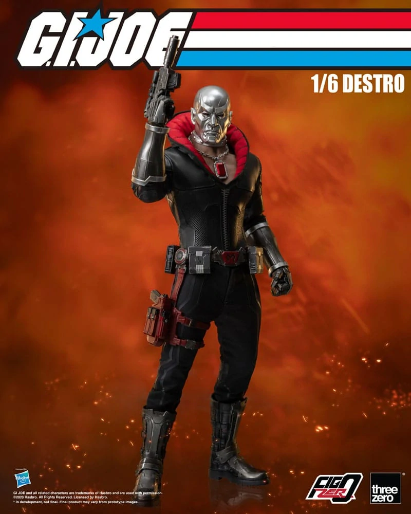 Figurka Destro - G.I. Joe FigZero Action Figure 1/6