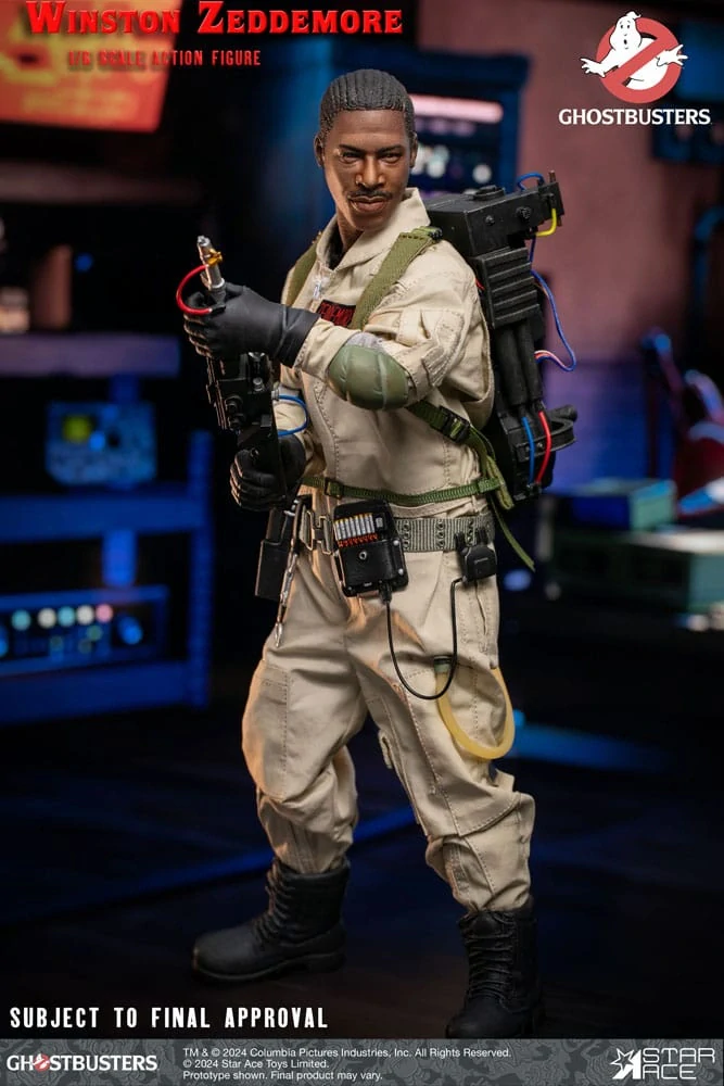 Figurka Winston Zeddemore - Ghostbusters (1984) Action Figure 1/6