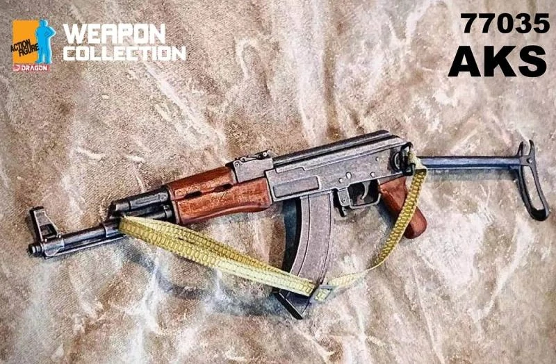 Zbraň pro 1/6 figurky AKS Assault Rifle (Black)