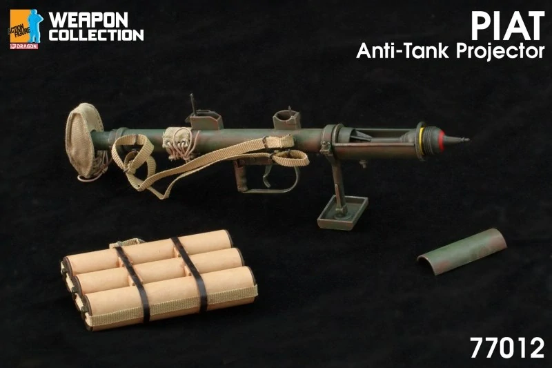 Zbraň pro 1/6 figurky PIAT Anti-Tank Projector (Green)