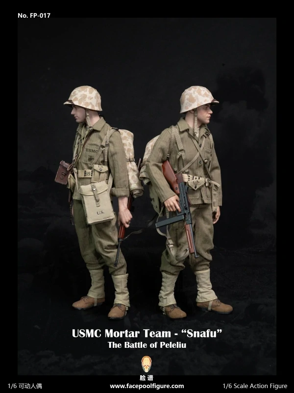 Figurka Merriell "Snafu" Shelton - The Pacific (USMC Mortar Team) 1/6 Action Figure