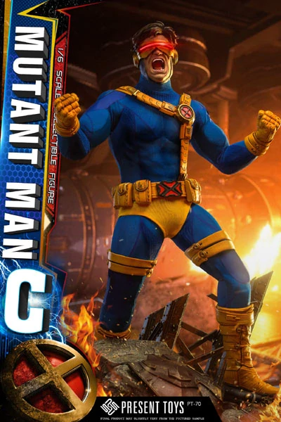 Figurka Cyclops (Mutant Man C) Deluxe Version - Marvel X-Men 1/6 Action Figure