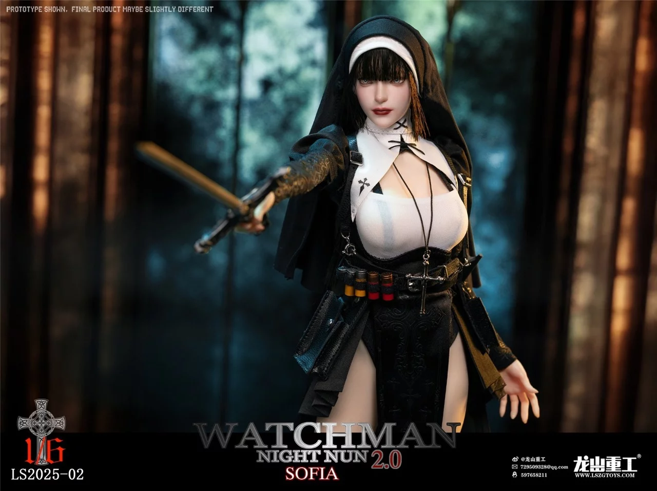 Figurka Sofia - Watchman Night Nun 2.0 1/6 Action Figure