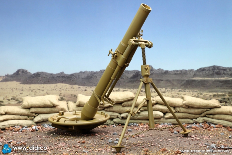 Zbraň pro 1/6 figurky WWII German 12cm Granatwerfer 42 Mortar (Sand)