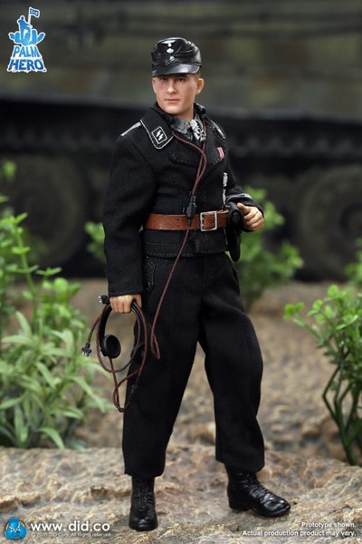 Figurka Michael Wittmann - German SS Hauptsturmführer 1/12 Palm Hero Series