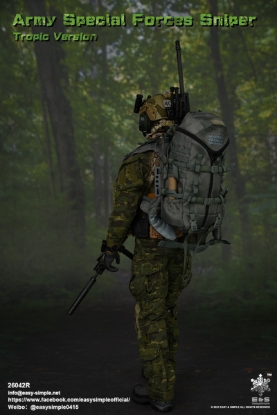 Figurka Sniper (Tropic Version) - Army Special Forces 1/6 Action Figure