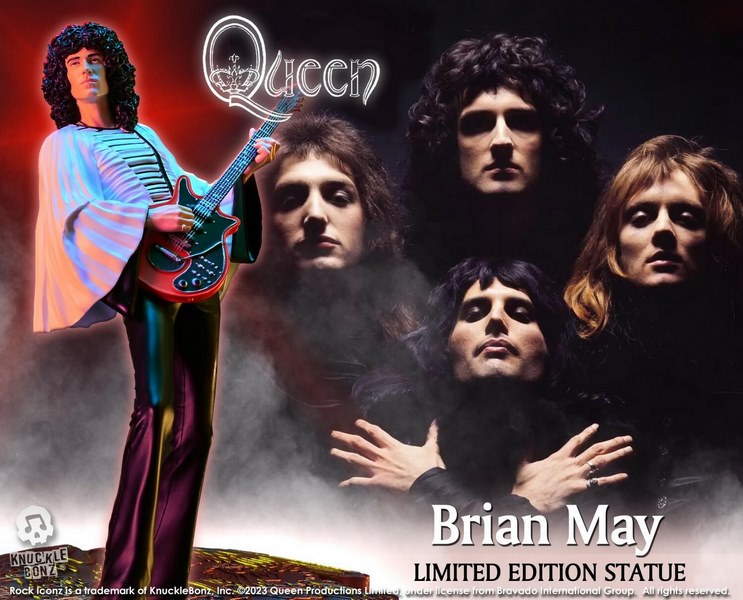 Soška Brian May - Rock Iconz: Queen II 1/9 Scale Statue
