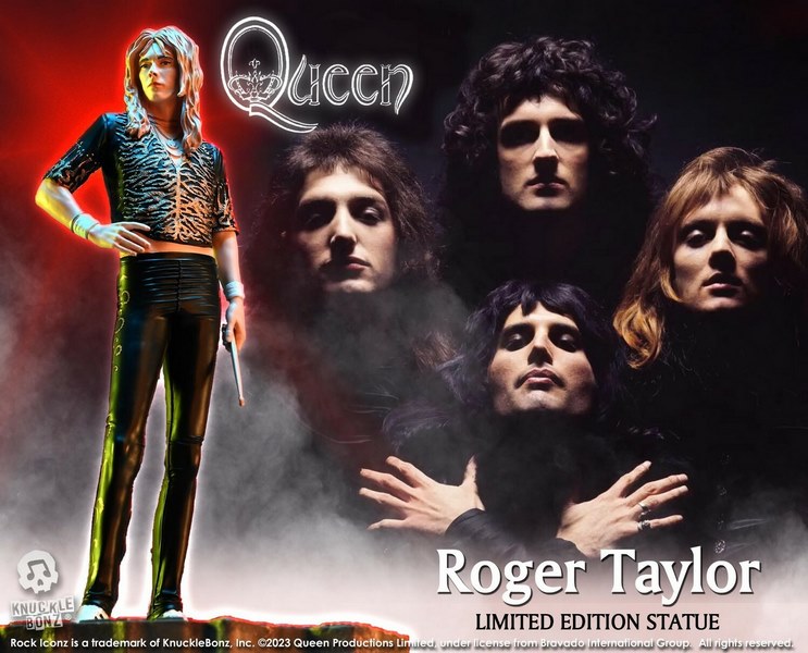 Soška Roger Taylor - Rock Iconz: Queen II 1/9 Scale Statue