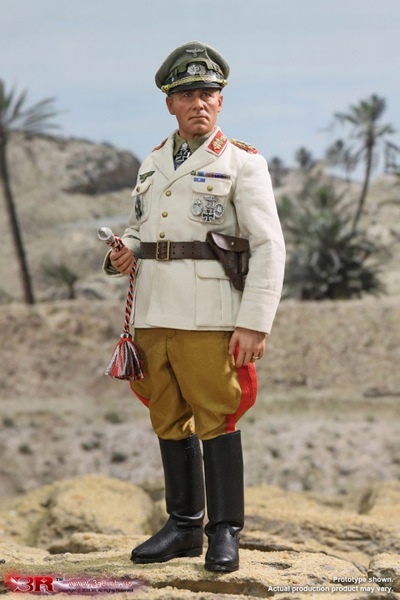 Figurka Erwin Rommel The Desert Fox - General Field Marshal Of German Afrika Korps 1/6 Action Figure