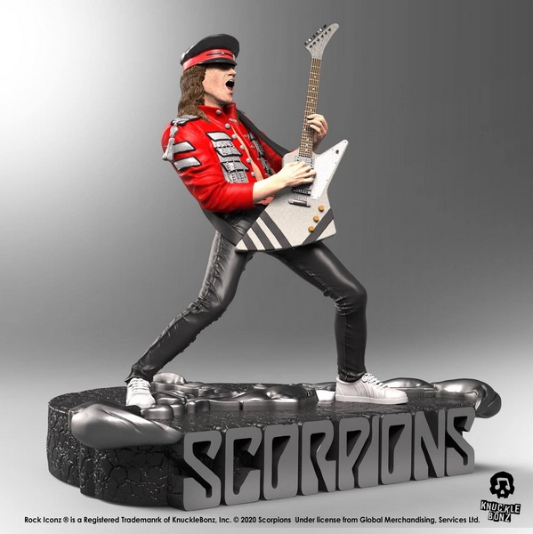 Soška Matthias Jabs Limited Edition - Scorpions Rock Iconz Statue