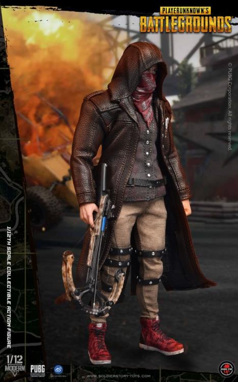 Figurka Trenchcoat Soldier - PlayerUnknown’s Battlegrounds 1/12 Scale Figure