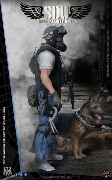 Figurka Canine Handler - Special Duty Unit 1/12 Scale Figure