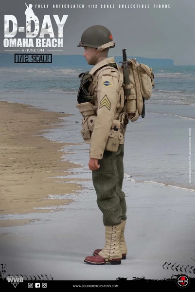 Figurka Sergeant - WWII U.S. 2nd Ranger Battalion 1/12 Scale Figure
