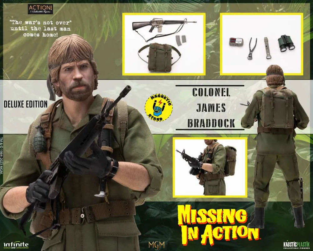 Figurka Colonel James Braddock - Missing In Action 1/6 Action Figure Deluxe Edition