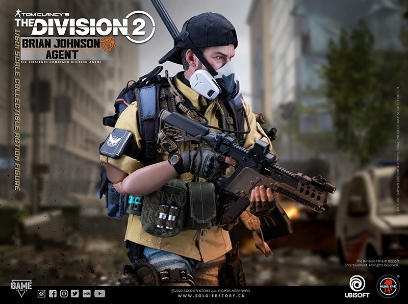 Figurka Brian Johnson Agent (Deluxe Version) - Tom Clancy's The Division 2 Action Figure 1/6