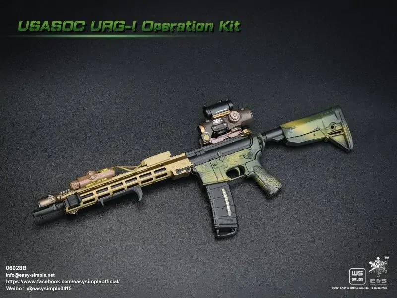 Sada zbraní s výstrojí USASOC URG-I Operation Kit (2 Colors Camo)