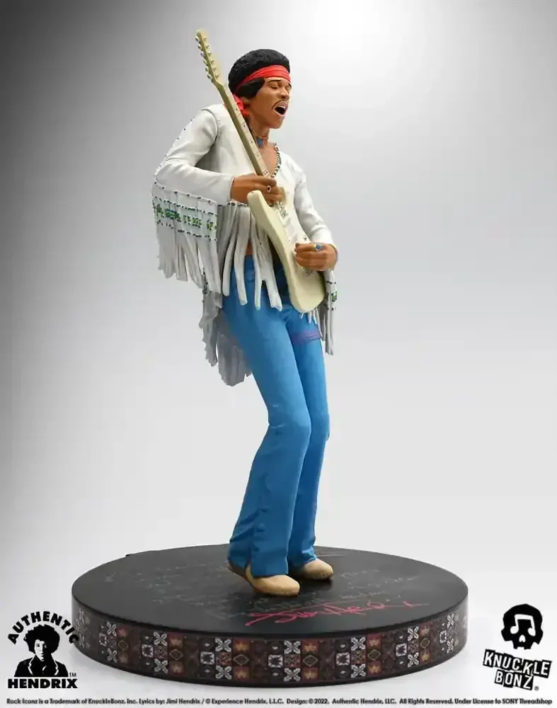 Soška Jimi Hendrix II Rock Iconz Statue 1/9