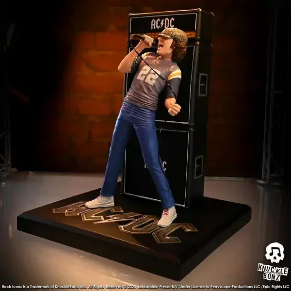 Soška Brian Johnson - AC/DC Rock Iconz Statue 1/9