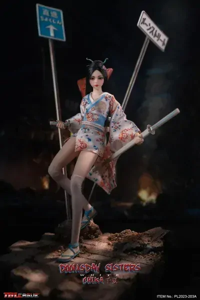 Figurka White Chika - Doomsday Sisters 1/6 Action Figure