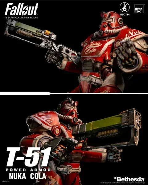 Figurka T-51 Nuka Cola Power Armor - Fallout Action Figure 1/6