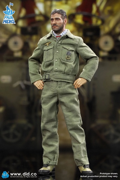 Figurka Lehmann - German U-Boat Commander 1/12 Palm Hero Series