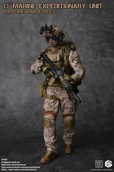 Figurka Maritime Raid Force - 13th Marine Expeditionary Unit 1/6 Figure