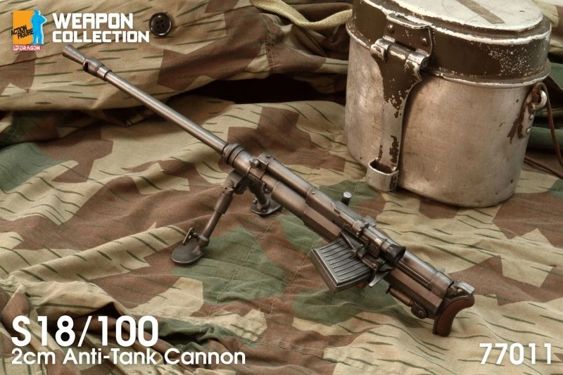 Zbraň pro 1/6 figurky Fusil S18/100 2cm Anti-Tank Cannon