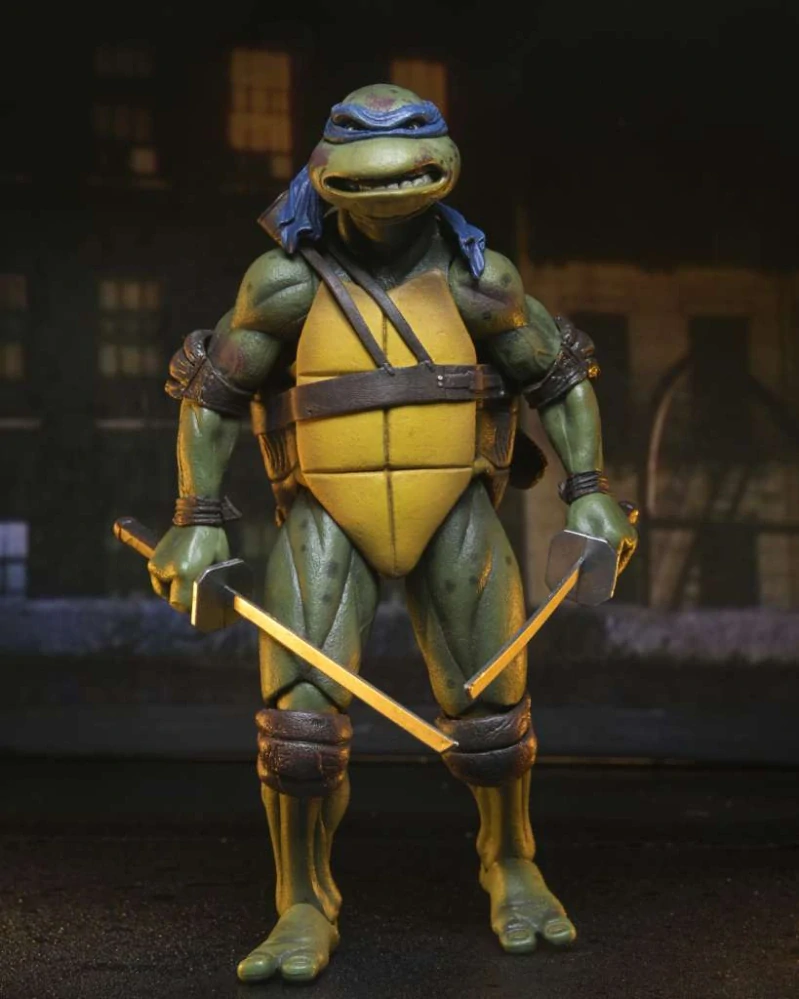 Figurky Roof Top Battle Shredder vs Leo - Teenage Mutant Ninja Turtles (1990 Movie) Action Figure