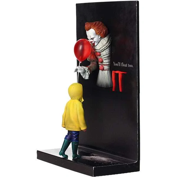 Soška Pennywise & Georgie - It Poster PVC Figure
