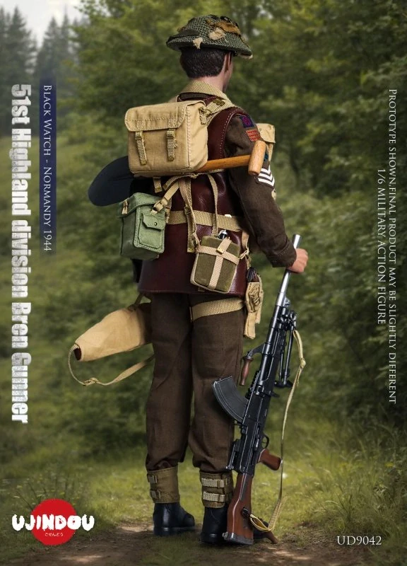 Figurka 51st Highland Division Bren Gunner - Black Watch Normandy 1944 1/6 Action Figure