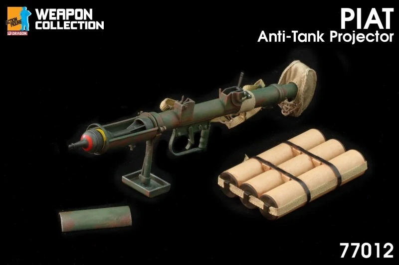 Zbraň pro 1/6 figurky PIAT Anti-Tank Projector (Green)
