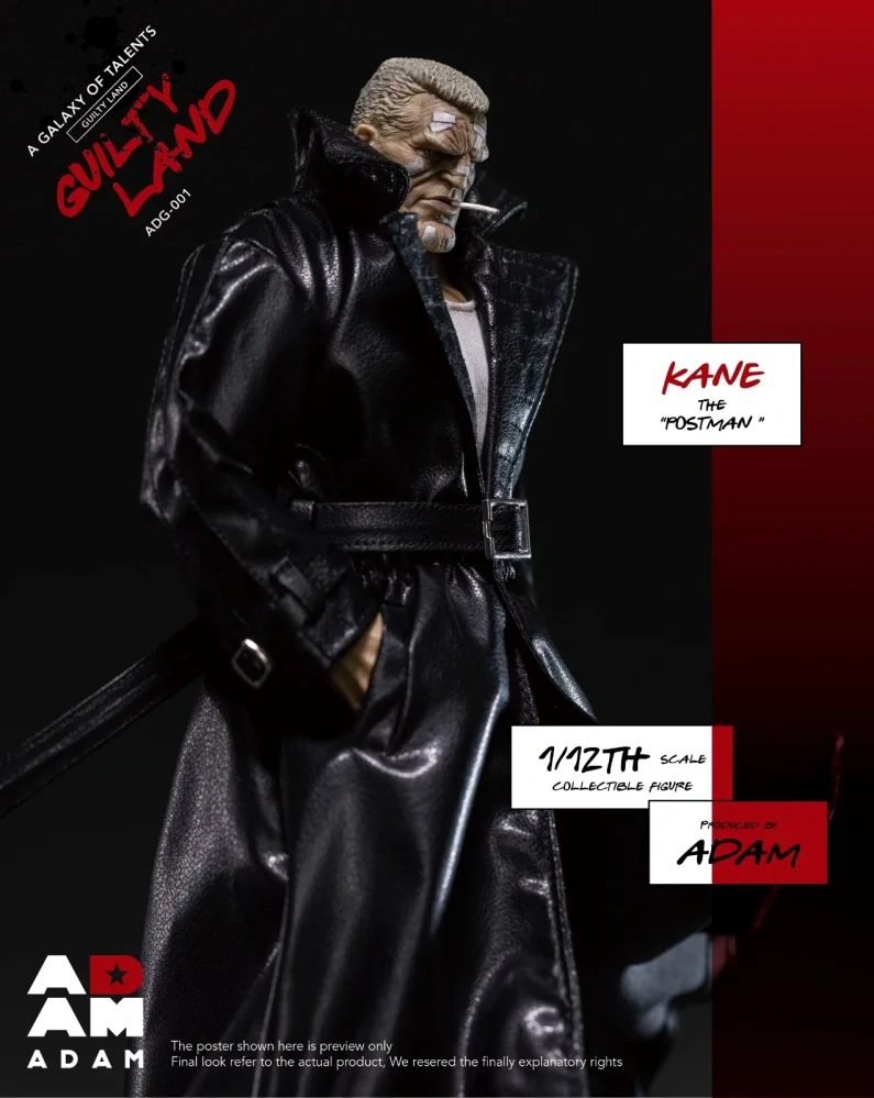 Figurka Marv (Kane The Postman) - Sin City 1/12 Action Figure