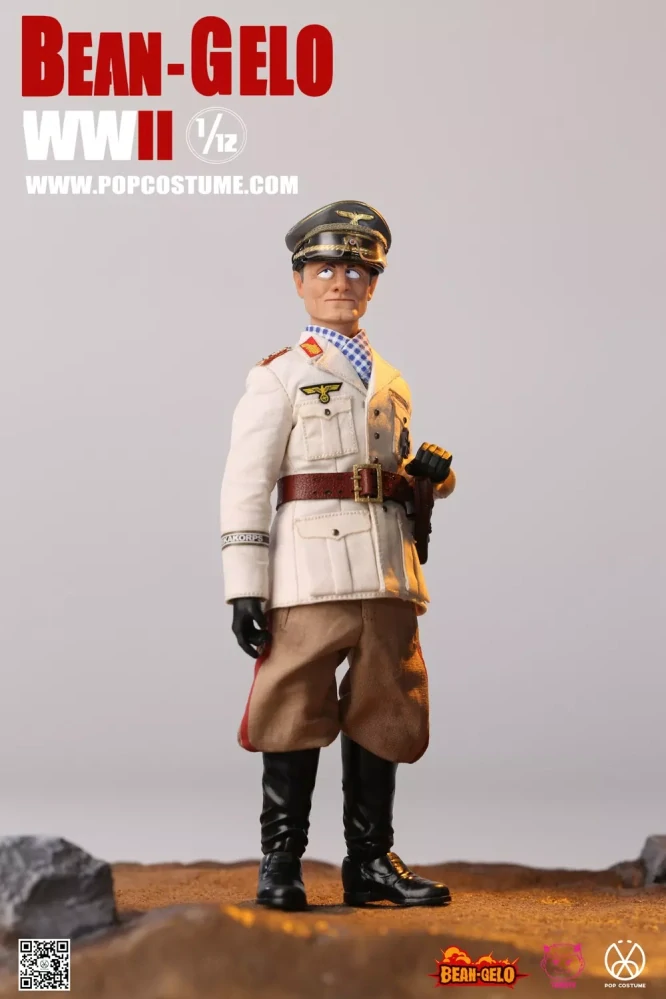 Figurky Desert Fox, Julian, Bruno - WWII Bean Gelo 1/12 Action Figures