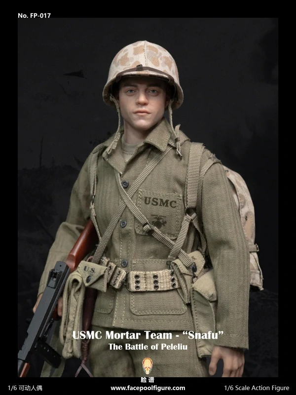 Figurka Merriell "Snafu" Shelton - The Pacific (USMC Mortar Team) 1/6 Action Figure