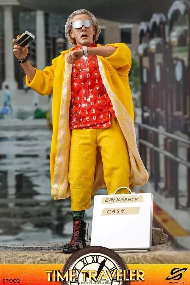 Figurka Doc Brown - Back To The Future II Action Figure 1/6