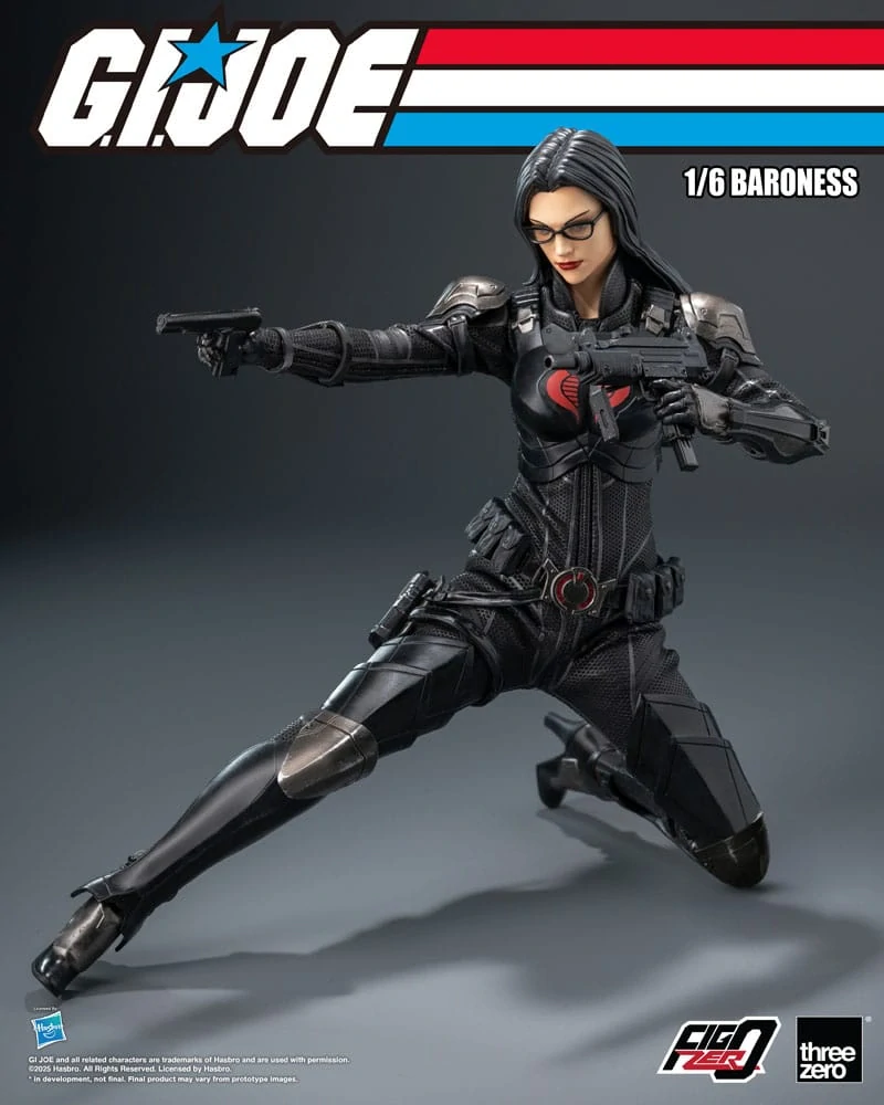 Figurka Baroness - G.I. Joe FigZero Action Figure 1/6