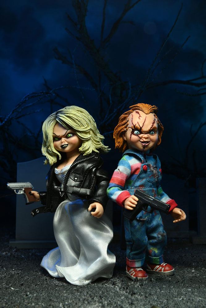 Figurky Chucky & Tiffany - Bride of Chucky Clothed Action Figure 2-Pack 