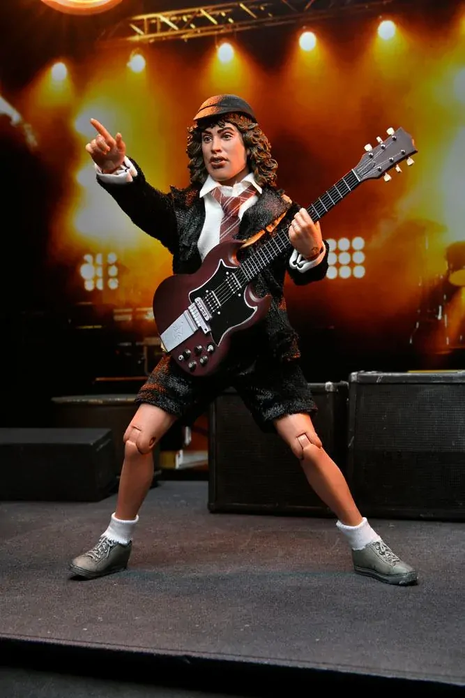 Figurka Angus Young (Highway to Hell) - AC/DC Clothed Action Figure